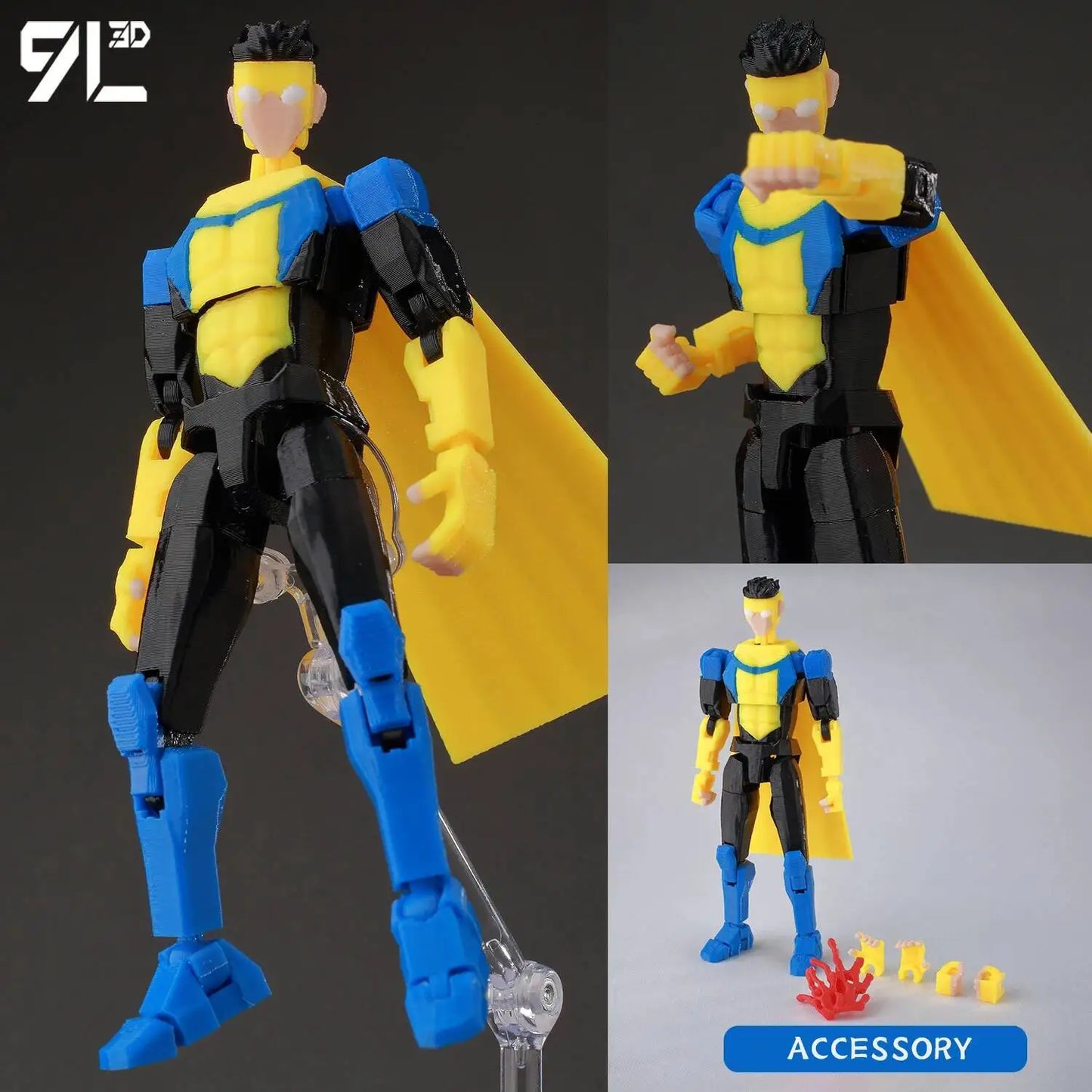 LUCKY13 Titan13 Multi-Joint Superhero Collectible Figure