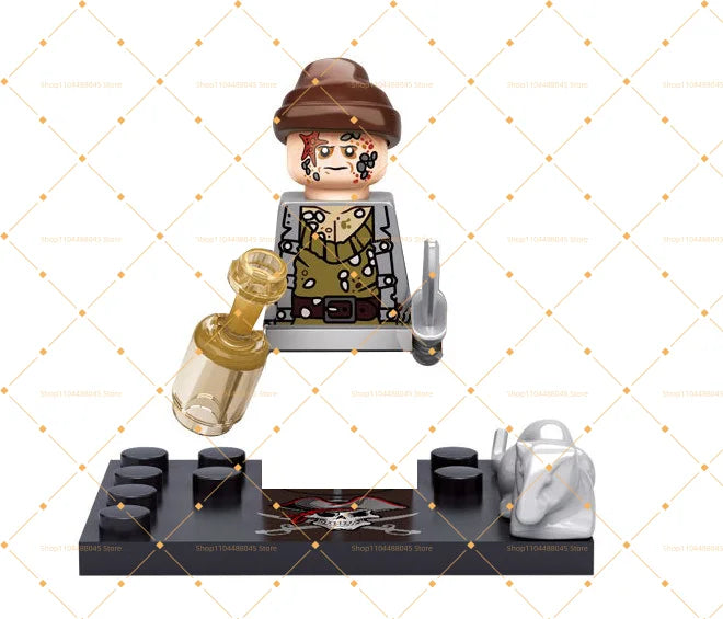 Pirates of the Caribbean Blocks Brick Toys