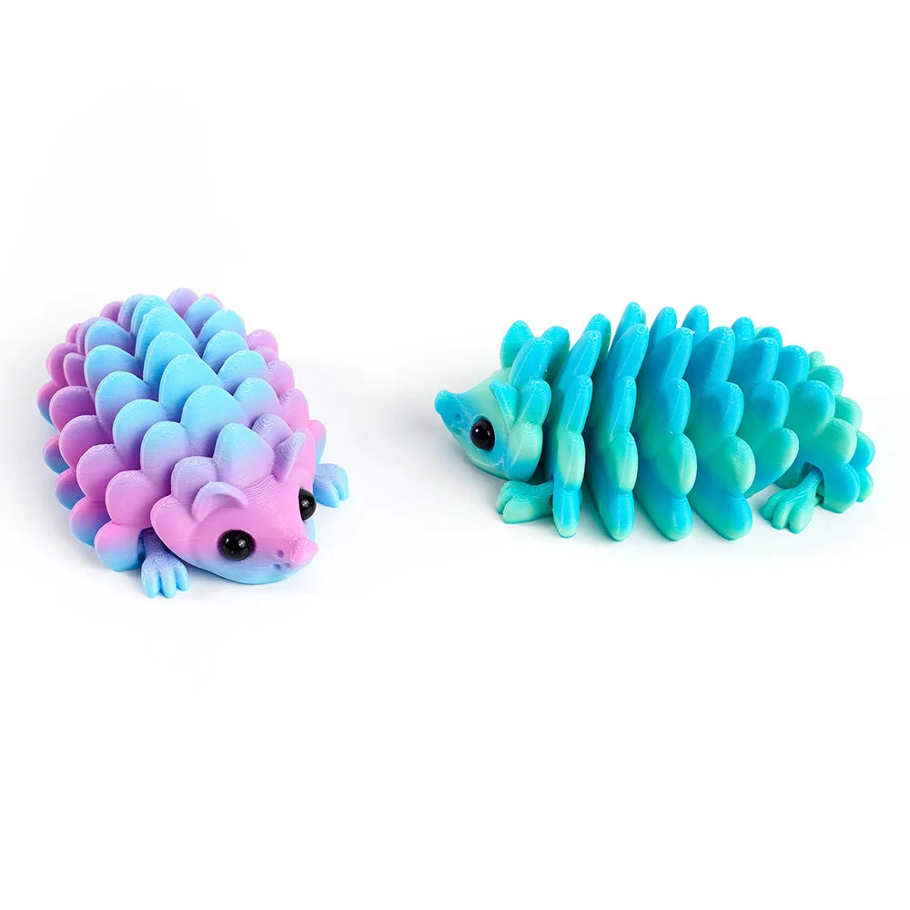 3D Printed Hedgehog Figurine - Versatile Indoor & Outdoor Home Desk Decor