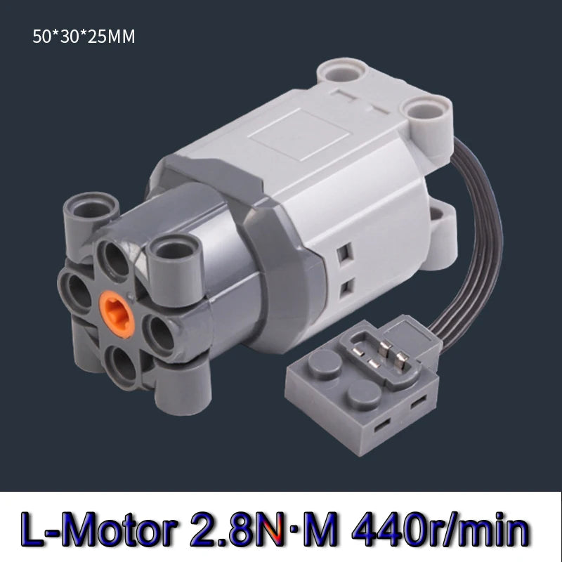 Technical Electronic Building Block MOC Refit Accessories Micro-motor RC Power Functions Parts