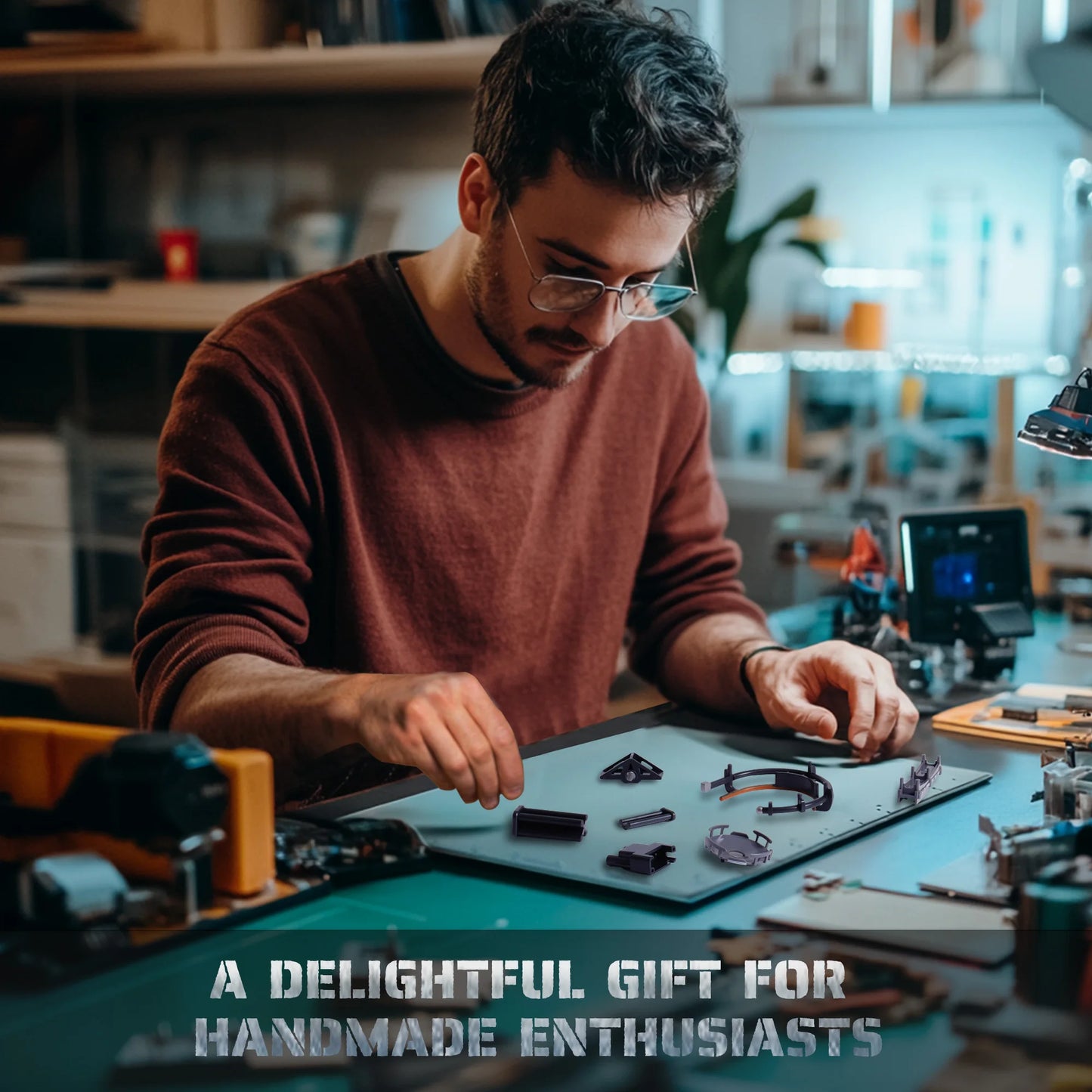 Robot Time The Last City -Futuristic Marble Run Cyberpunk Building Box