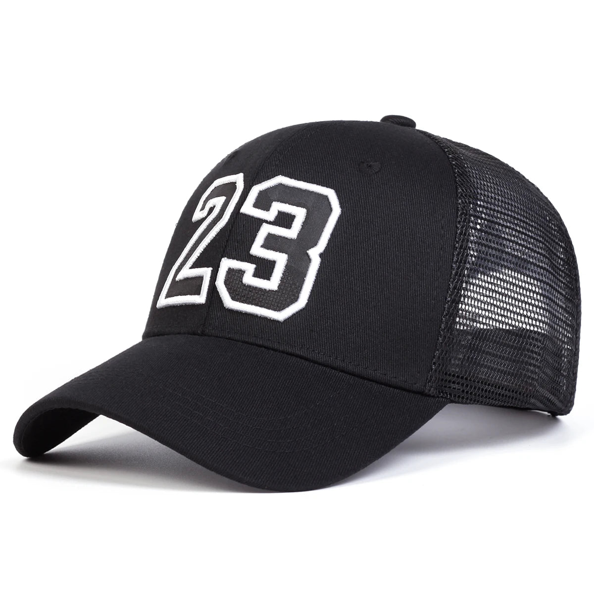 Unisex 23 Embroidered Mesh Baseball Cap – Adjustable Hat