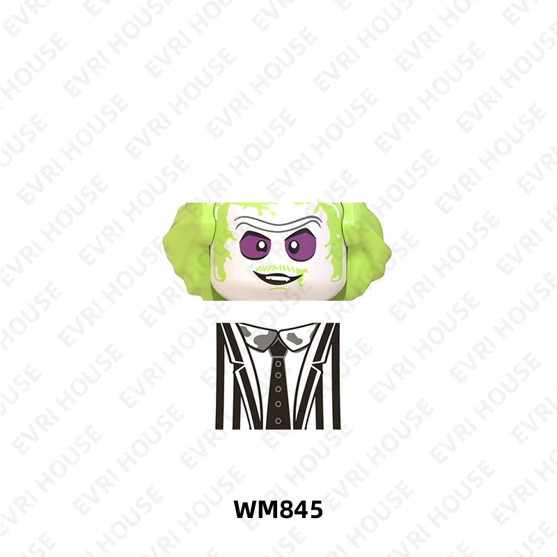 Horror Movie Mini Action Figures Bricks