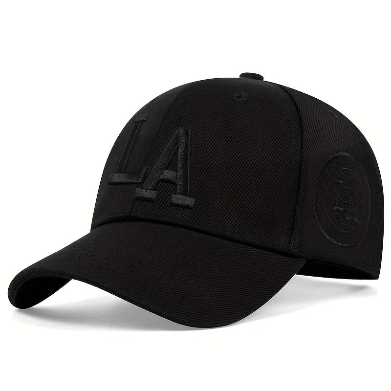 Unisex LA Embroidered Baseball Cap – Adjustable Casual Hat