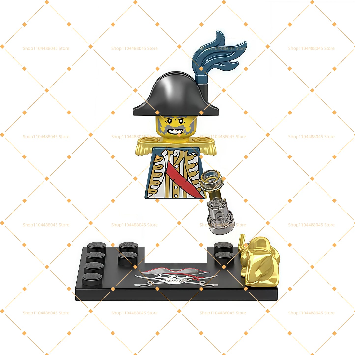 Pirates of the Caribbean Blocks Brick Toys