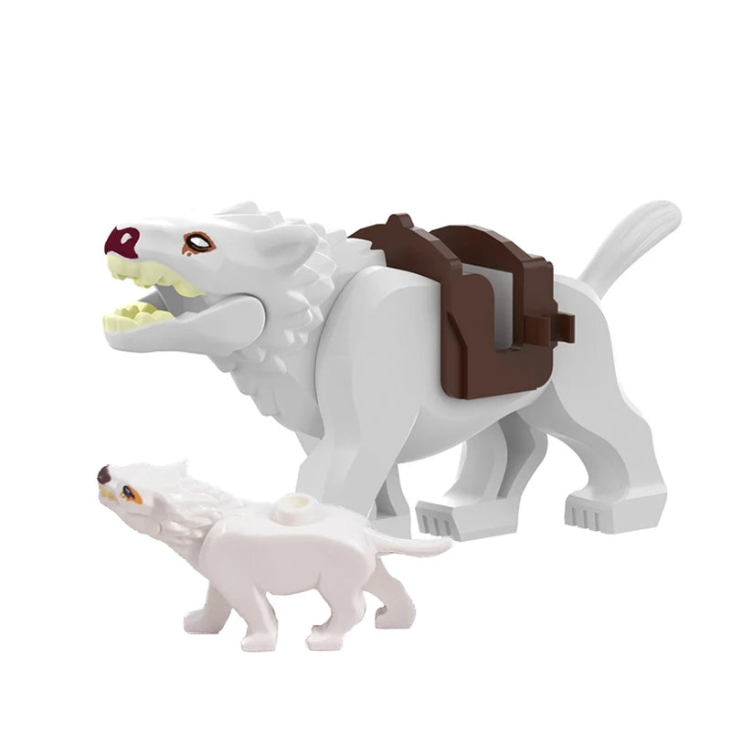 MOC Farm Zoo Animal Building Blocks Kids Toys