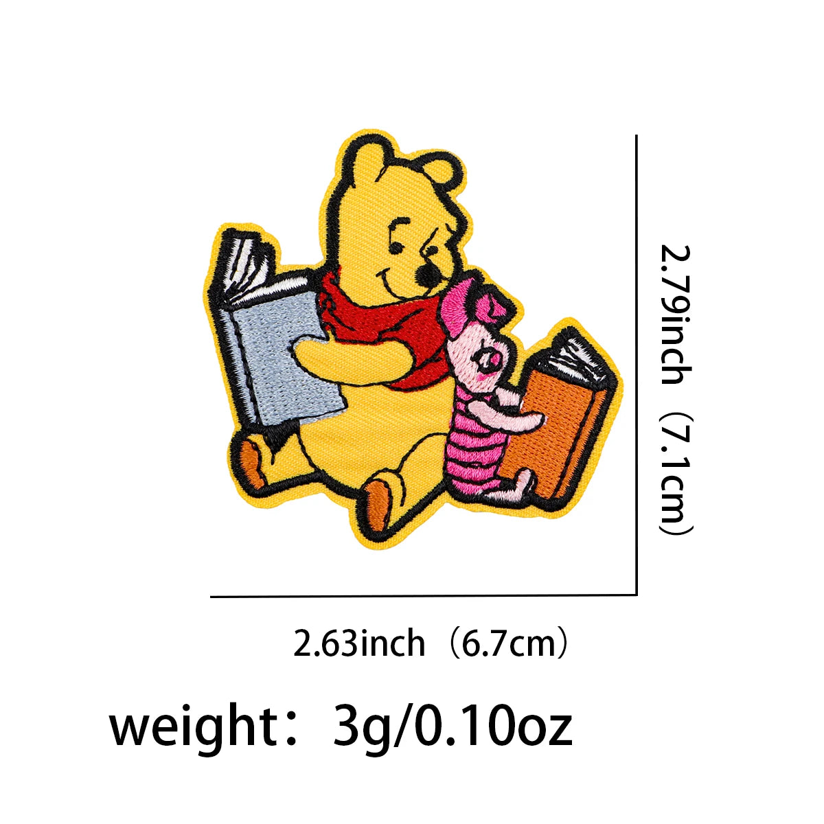 Cute Monster Embroidery Patch Cartoon Mouse Iron On Patches For Clothing