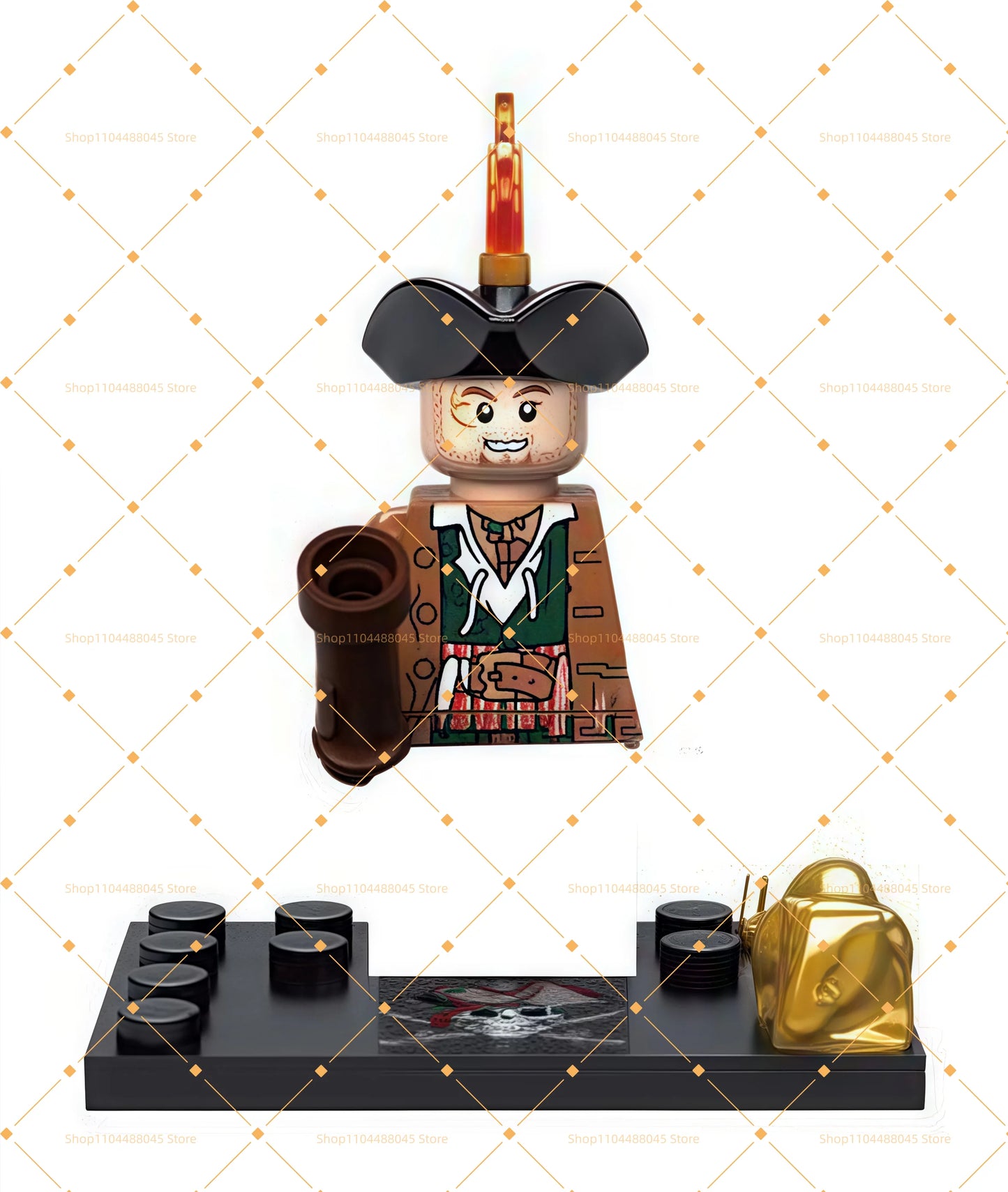Pirates of the Caribbean Blocks Brick Toys