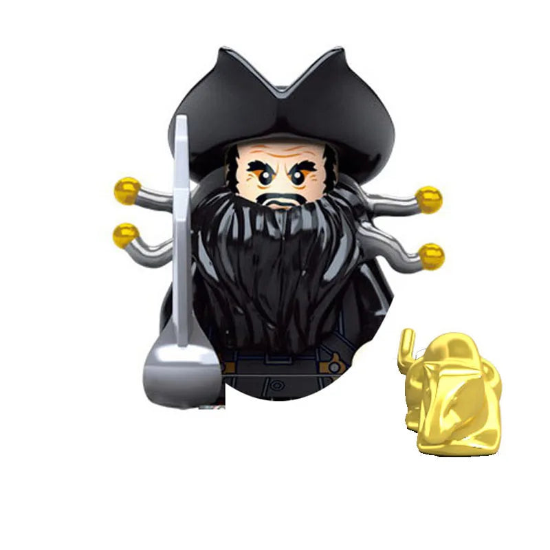 Pirates Of The Caribbean Mermaid Princess Blocks Toys Gift For Children