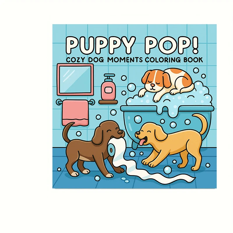 28 Pages Cozy Style Coloring Book for Adult