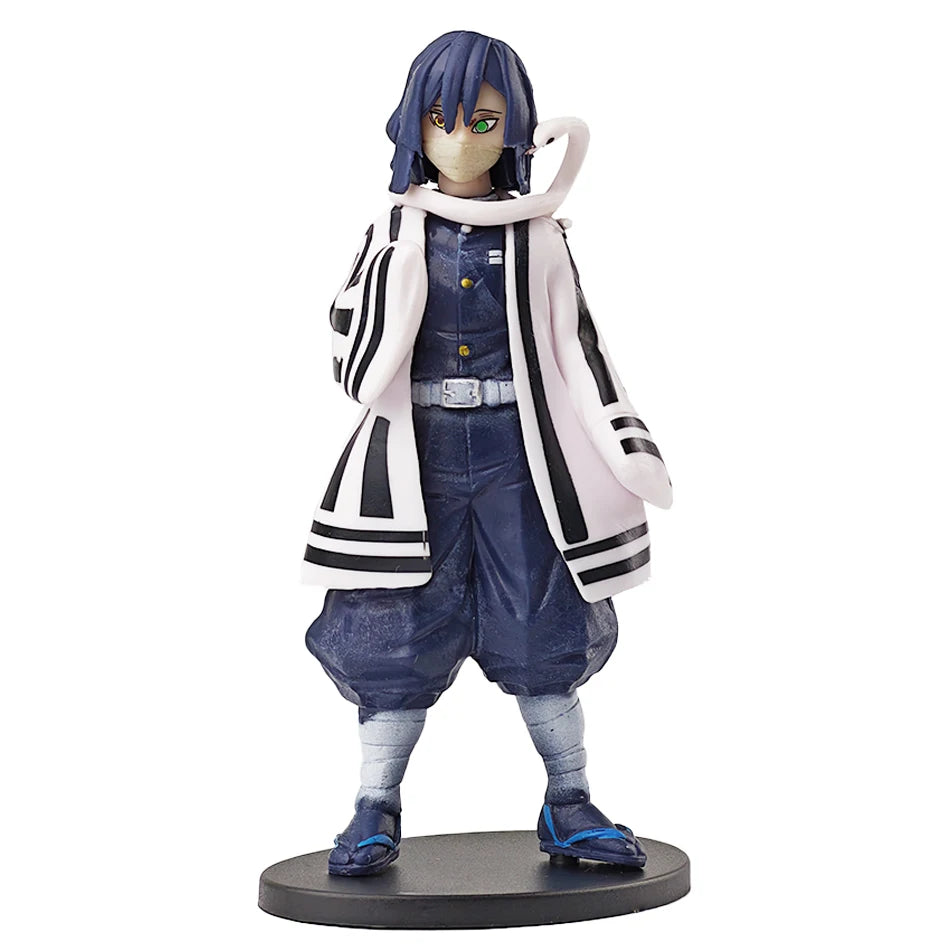 Demon Slayer Anime Action Figure - Kamado Tanjirou with Agatsuma Zenitsu And Nezuko PVC Model Toys