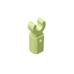 Bar Holder with Clip Compatible Educational Building Blocks Technical