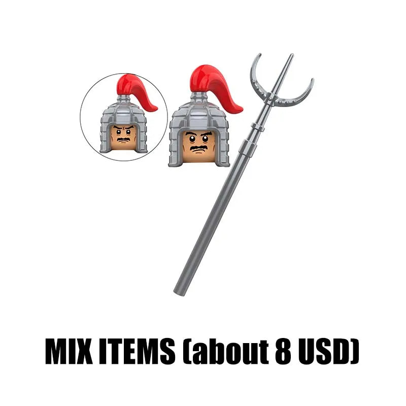 Mix Items Building Blocks Toys for Children Single