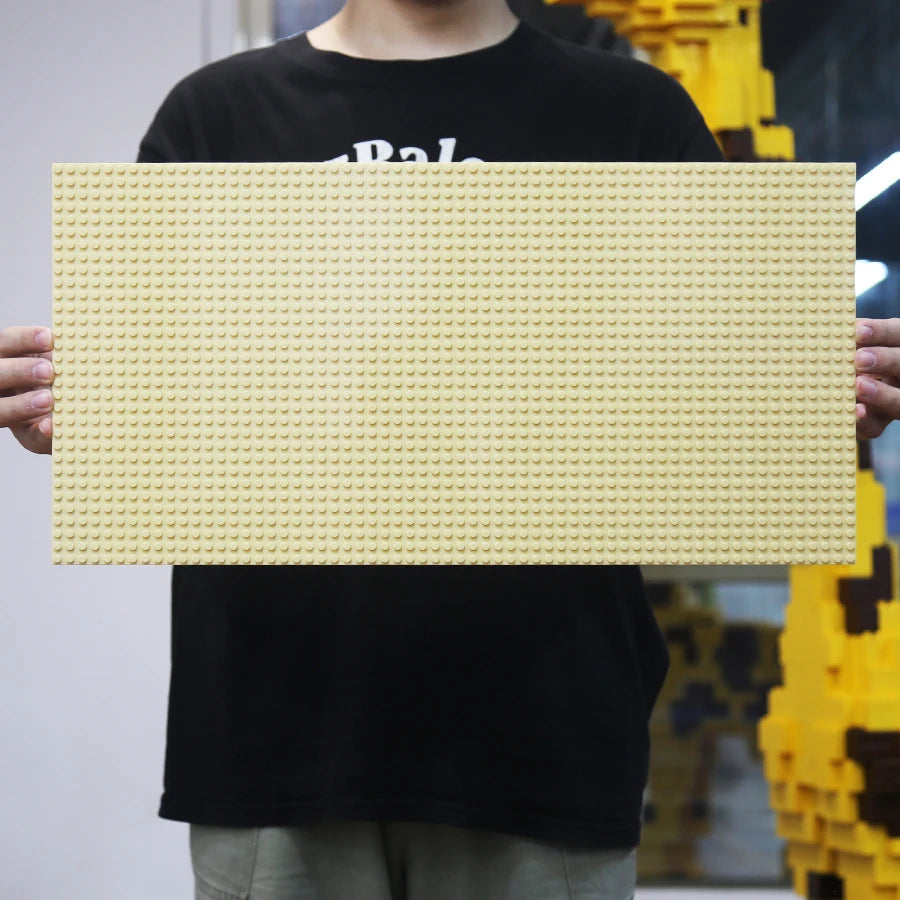 Single Layer Classic Block Base Plate, DIY Assembly Block Wall Compatible Brand Toys