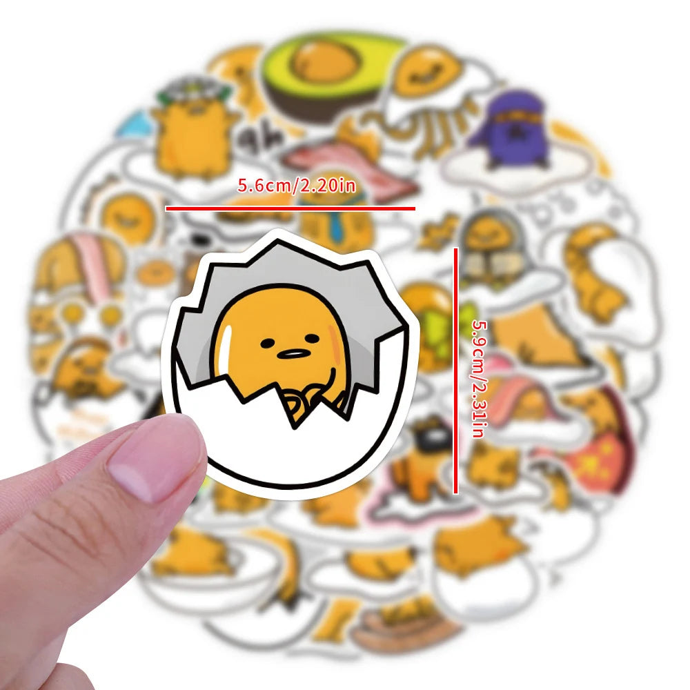 10/30/60pcs Gudetama Anime Graffiti DIY Sticker