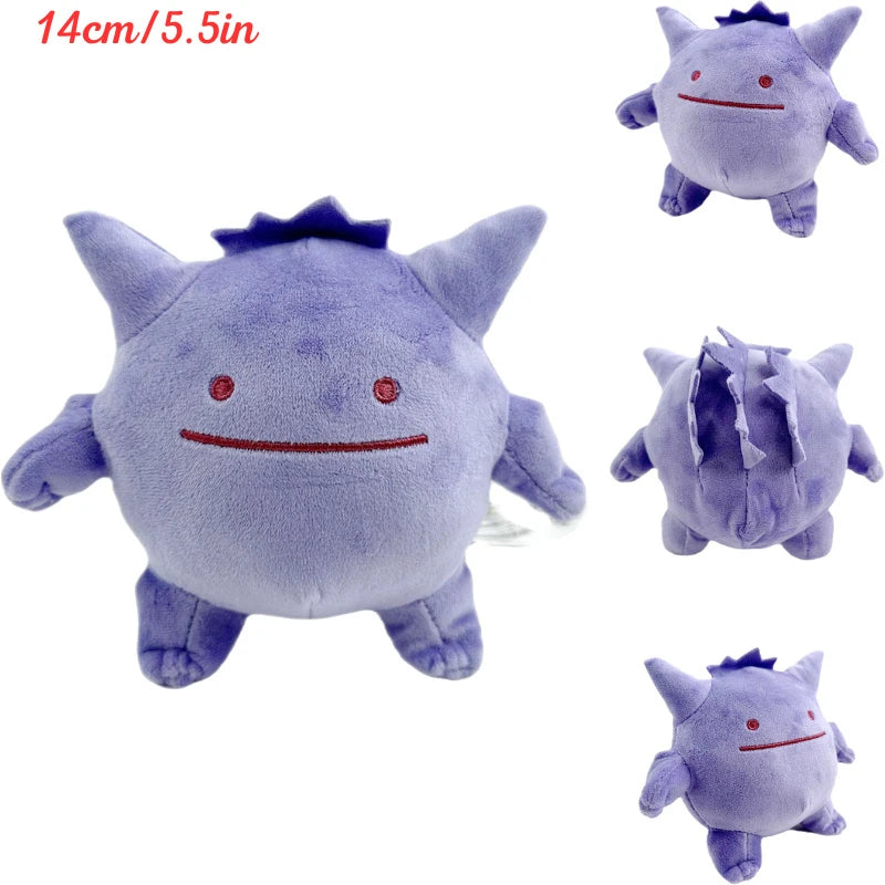 Kawaii Pokemon Gengar Gastly Haunter Ditto Soft Plush Toys