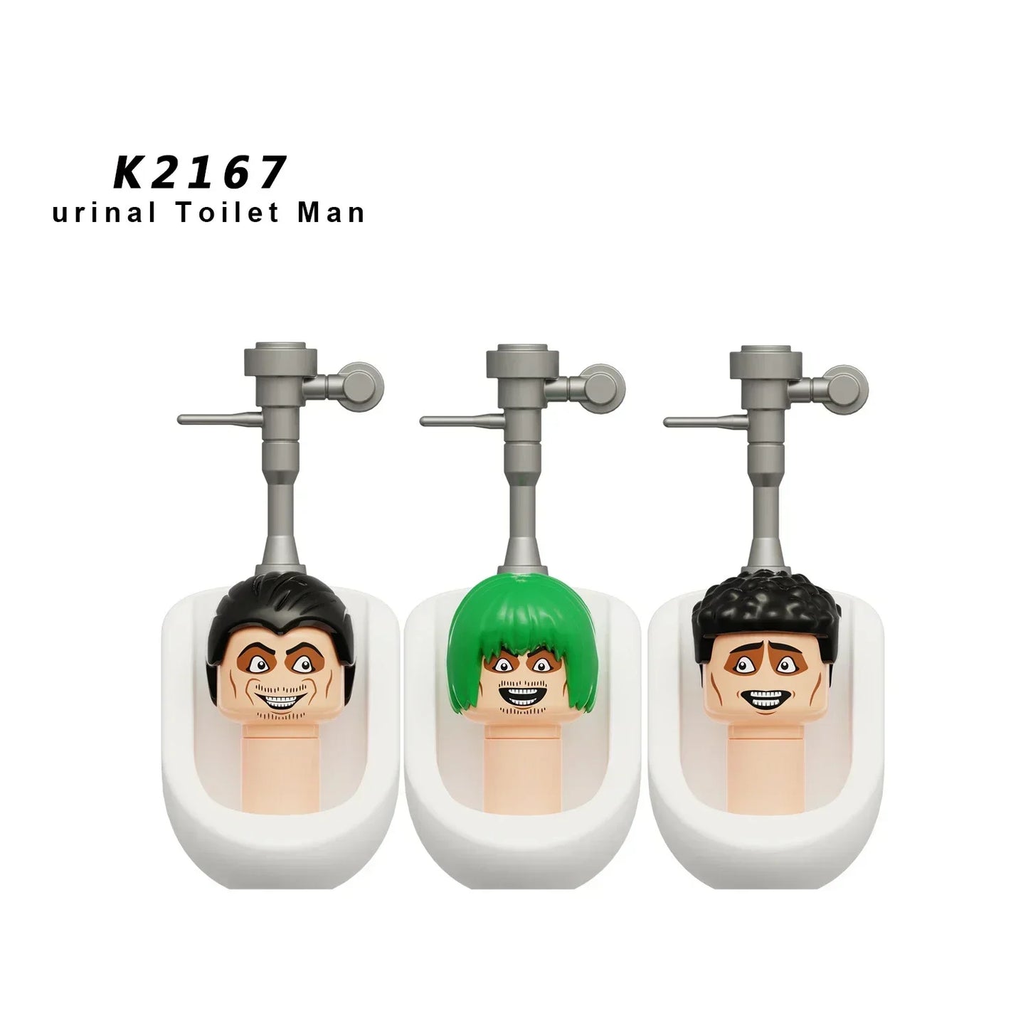 Skibidi Toilet Man Figures Anime Block Toys TvMan Titan Cameraman Speakerman Bricks Model Toy