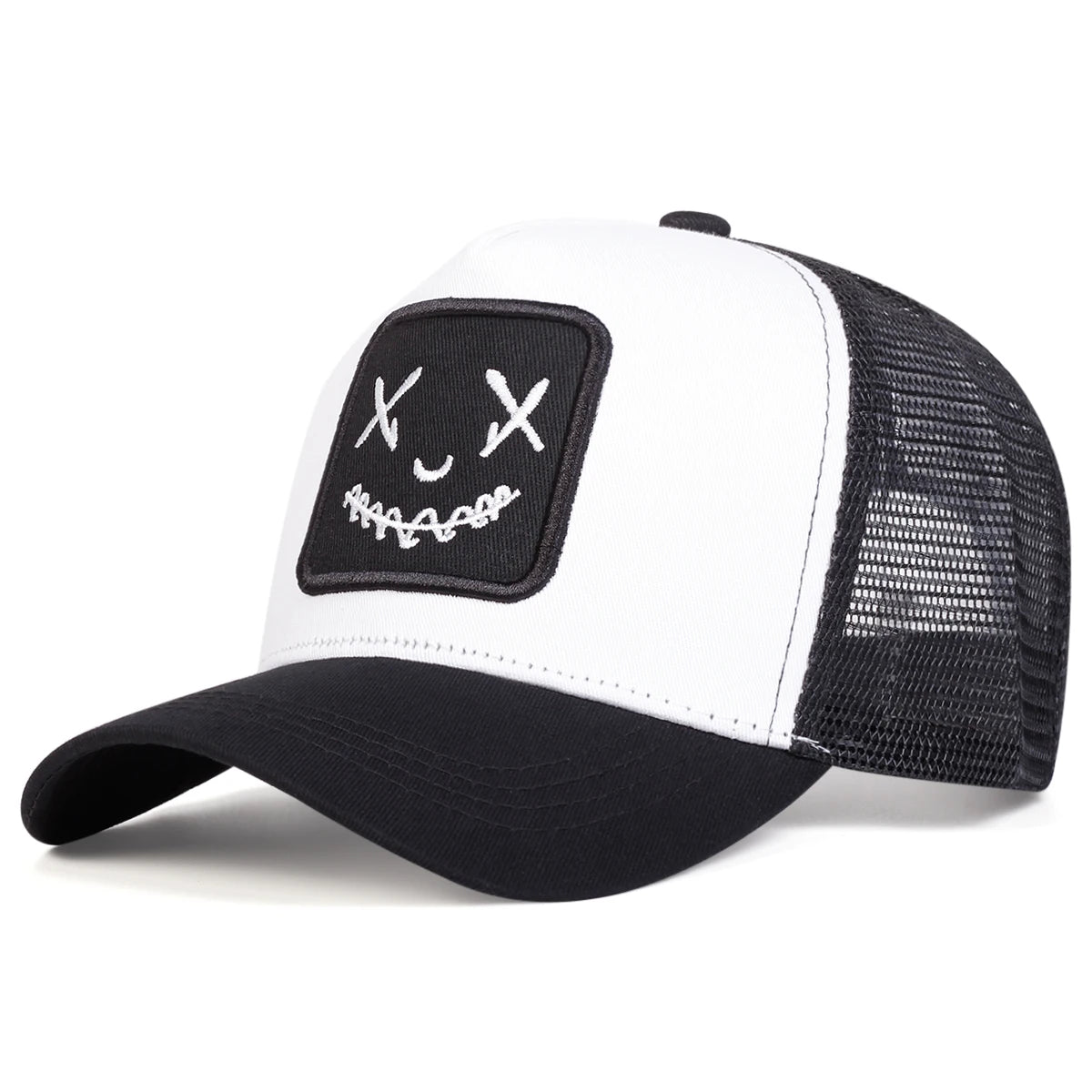 Unisex Embroidered Mesh Baseball Cap – Adjustable Sports Hat