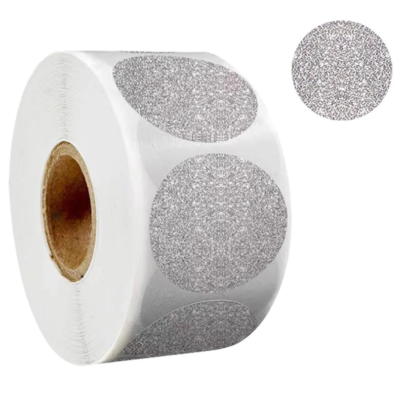 50-100-500PCS Handicraft Valentine's Day Heart Sticker Heart-Shaped