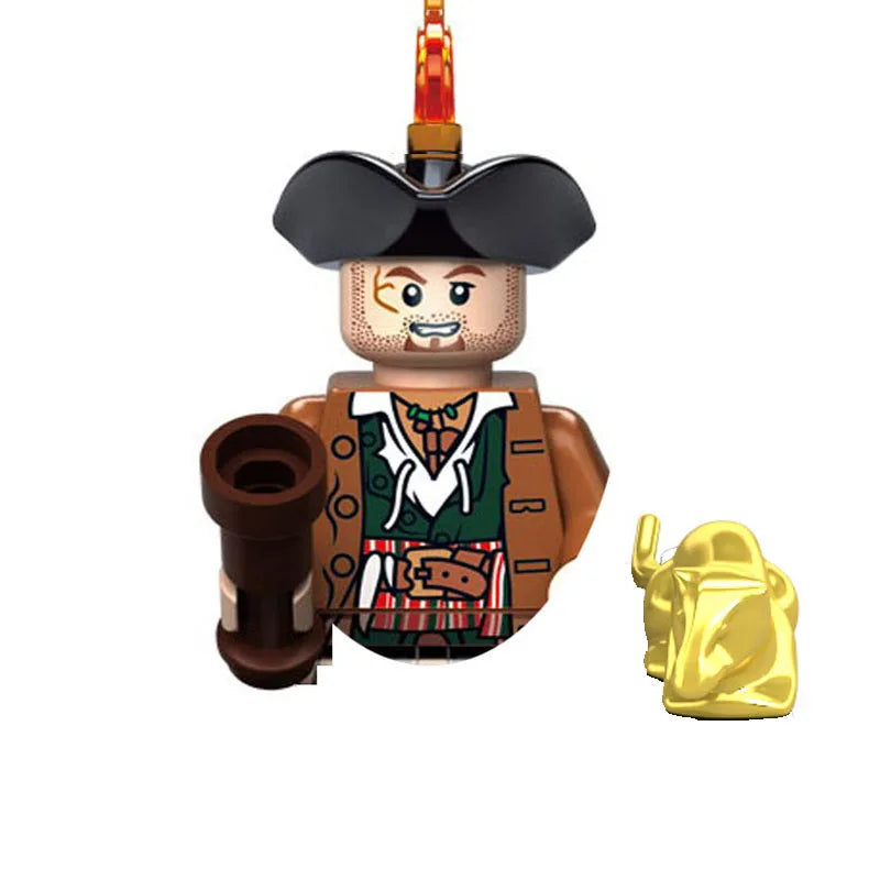 Pirates Of The Caribbean Mermaid Princess Blocks Toys Gift For Children