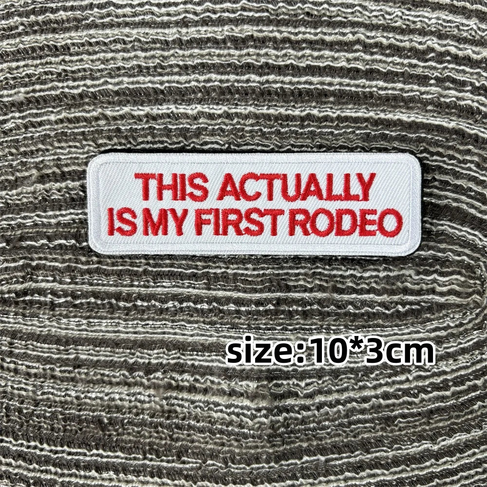 Cat Patch Embroidery on Clothes Cute Animal Morale Badge Tactical Equipment Hook and Loop Patches