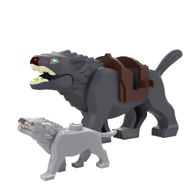 MOC Farm Zoo Animal Building Blocks Kids Toys