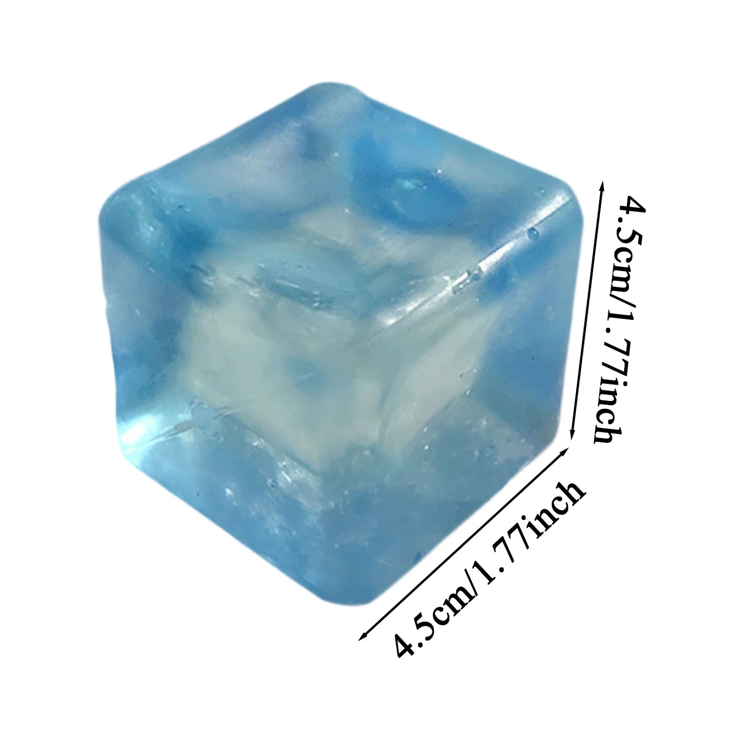 Maltose Cube Stress Squeeze Toy Compression Small Ice Cubes Anti Stress Slow Rebound