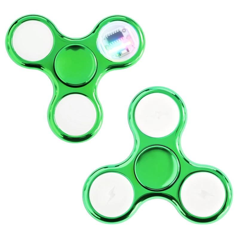 Fun Luminous LED Light Creative Fidget Spinner Hand Top Spinners
