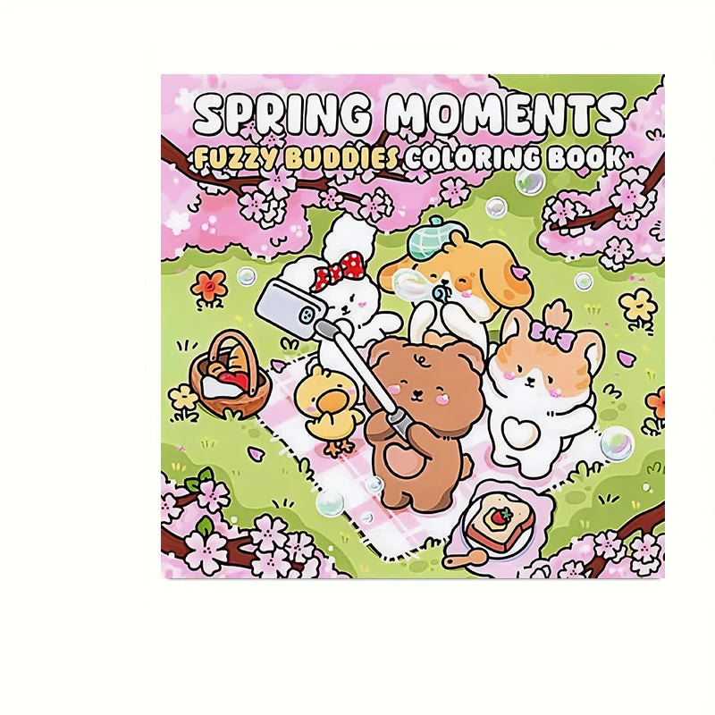 28 Pages Cozy Style Coloring Book for Adult