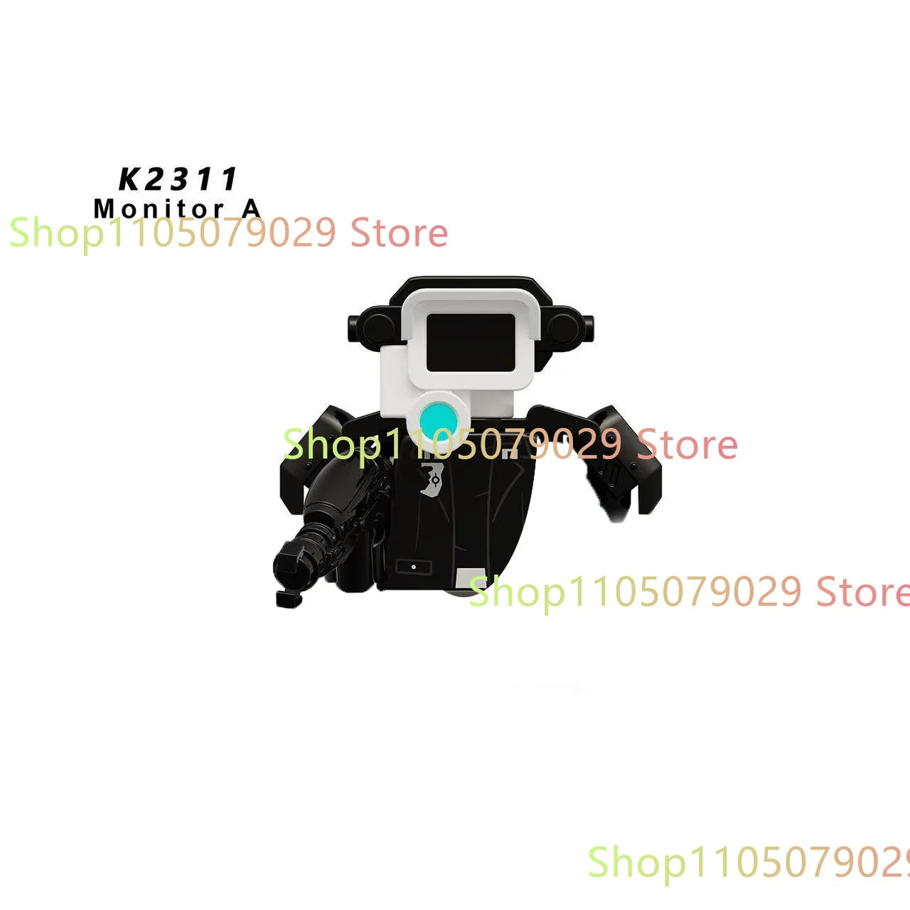 Skibidi Toilet Man Figures Anime Block Toys TvMan Titan Cameraman Speakerman Bricks Model Toy