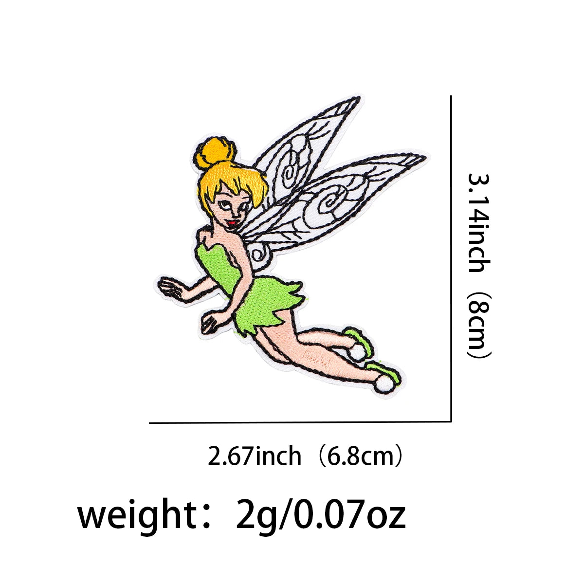 Cute Monster Embroidery Patch Cartoon Mouse Iron On Patches For Clothing