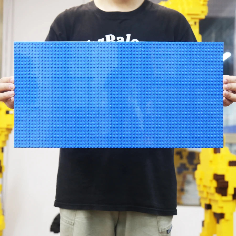 Single Layer Classic Block Base Plate, DIY Assembly Block Wall Compatible Brand Toys