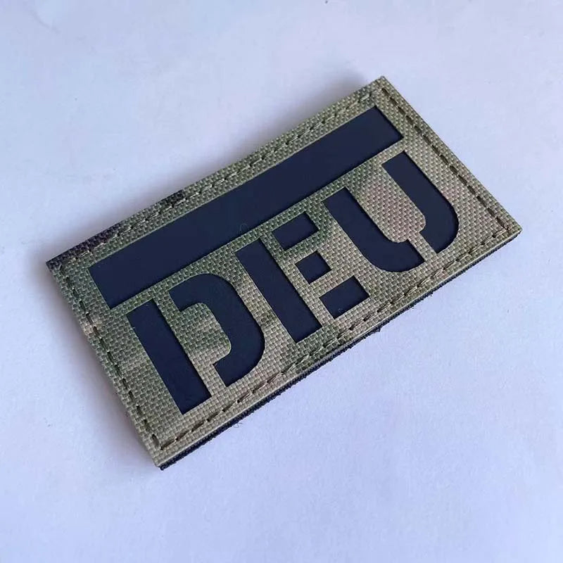 Germany Flag Morale Emblem German Eagle DEU Patches Reflective Infrared IR Badges