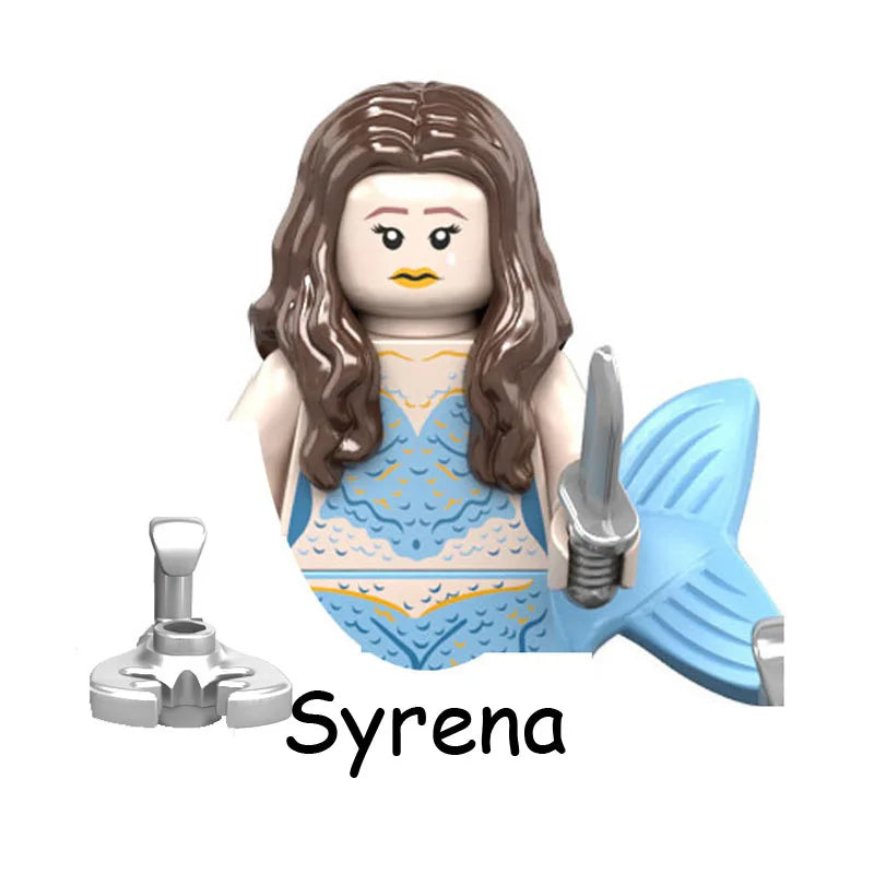 Pirates Of The Caribbean Captain Jack Jones Davy Jones Blackbeard Figure Blocks Construction Bricks Building Toys For Children