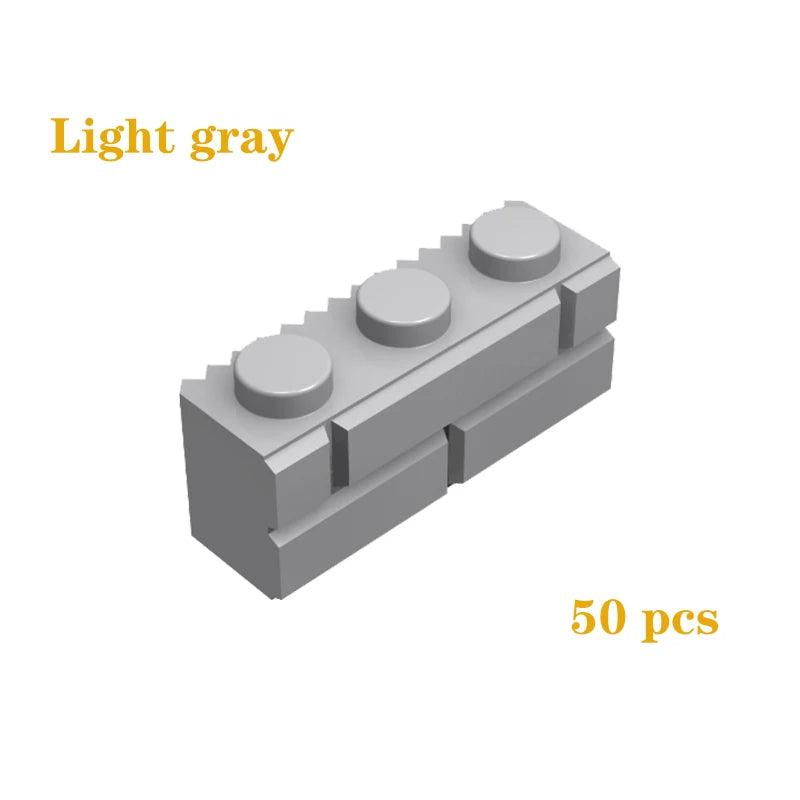 Building Blocks Figures City MOC Thick Wall Bricks Educational Creative Toys for Children