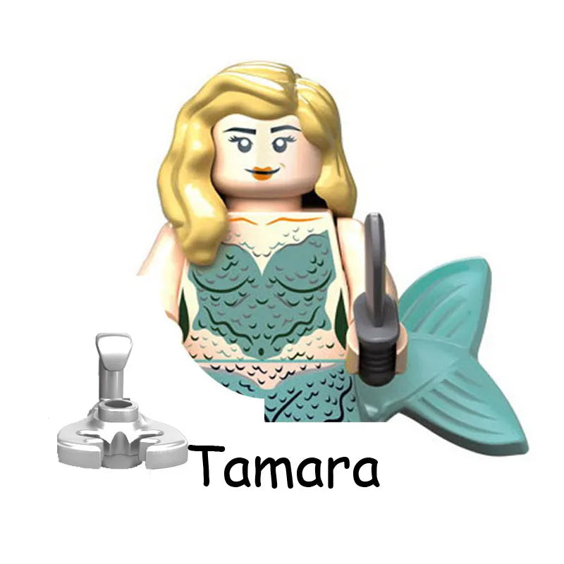 Pirates Of The Caribbean Captain Jack Jones Davy Jones Blackbeard Figure Blocks Construction Bricks Building Toys For Children