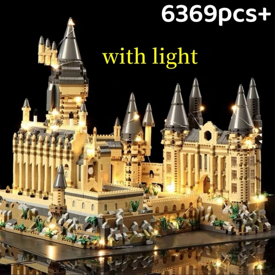 Magic Castle Medieval Architecture Building Set Creative Technical Assembly Bricks