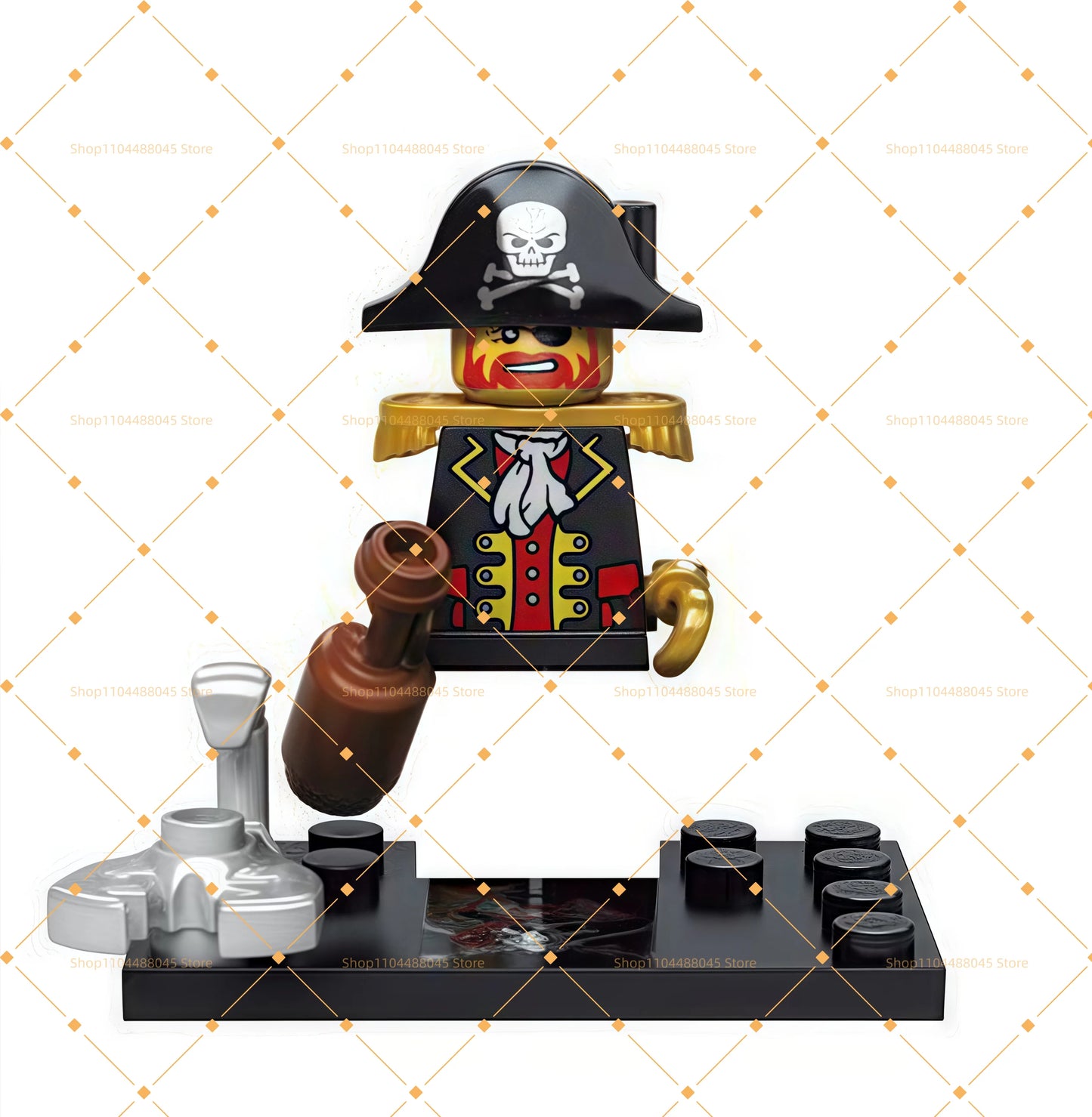 Pirates of the Caribbean Blocks Brick Toys