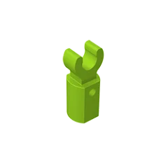 Bar Holder with Clip Compatible Educational Building Blocks Technical