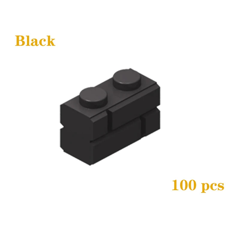 Building Blocks Figures City MOC Thick Wall Bricks Educational Creative Toys for Children