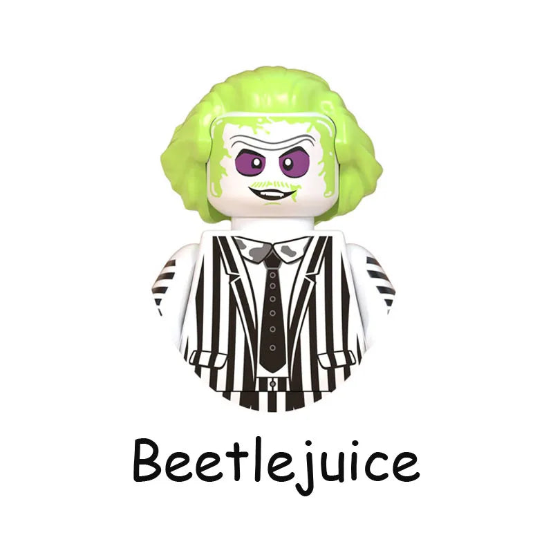 4Pcs/Set The Horrible Movie Dustin Mike Vecna Will Eleven Model Figure Blocks Construction Bricks Toys