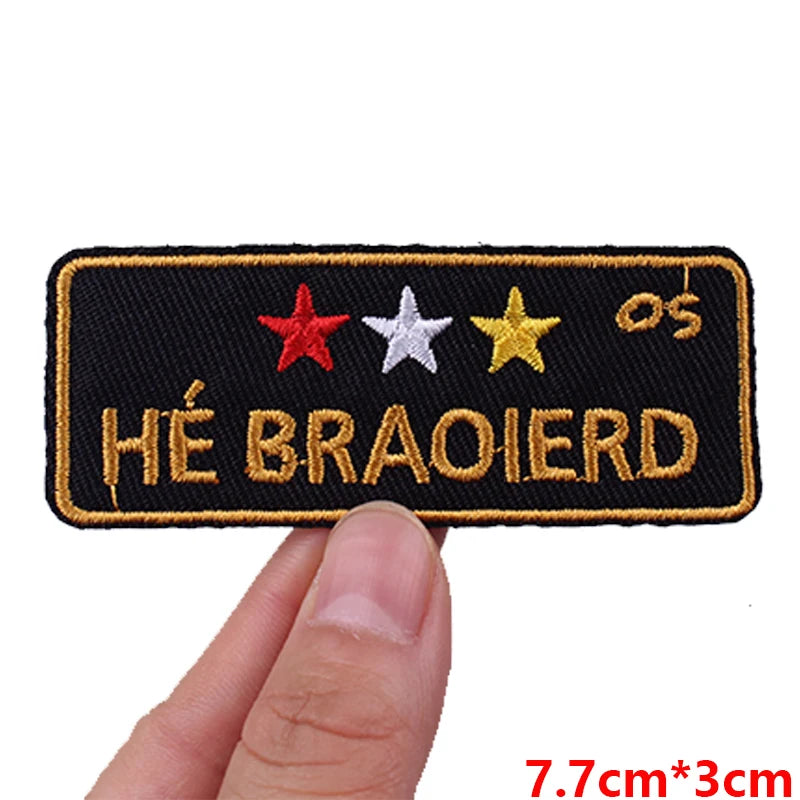 Netherland Embroidery Patches Netherland Carnival Patch Iron On Patches For Clothing