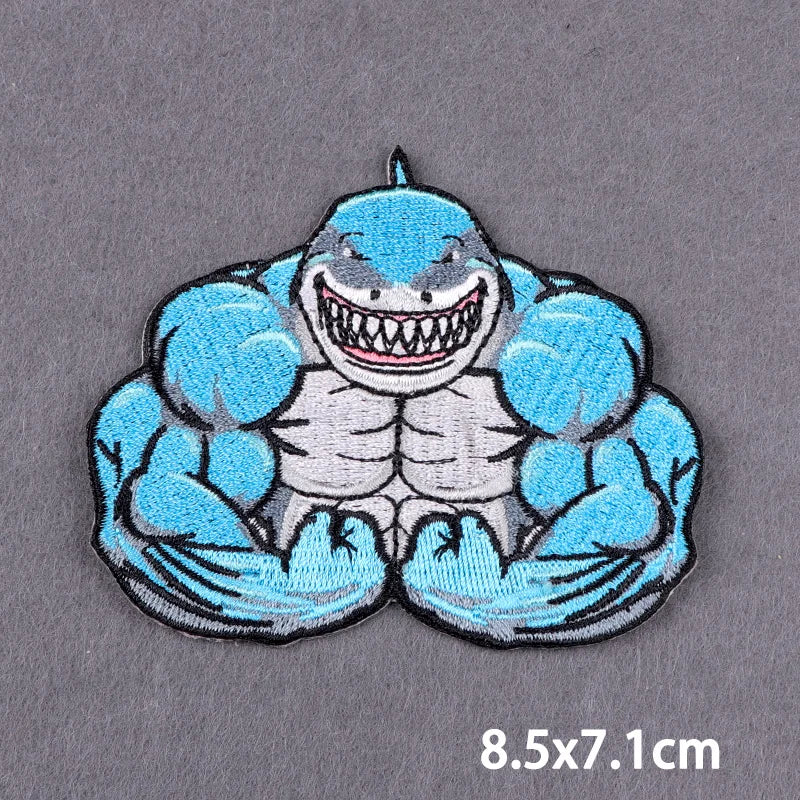 Skull Iron On Patches For Clothing Thermoadhesive Patches On Clothes