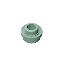 Round 1X1 W. Through Hole Compatible Children's DIY Educational Building Blocks